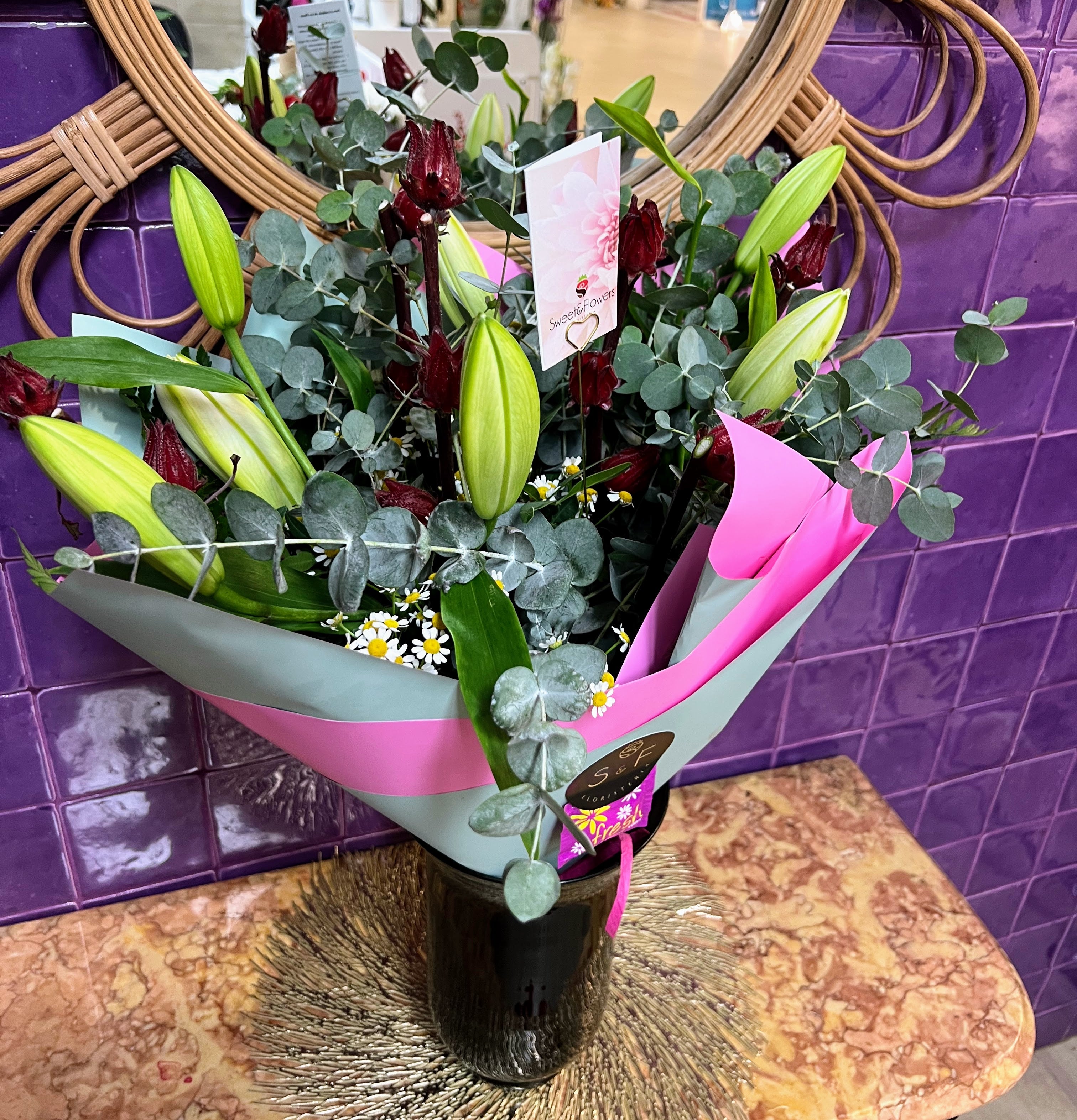 Ramo Rosas de Jamaica