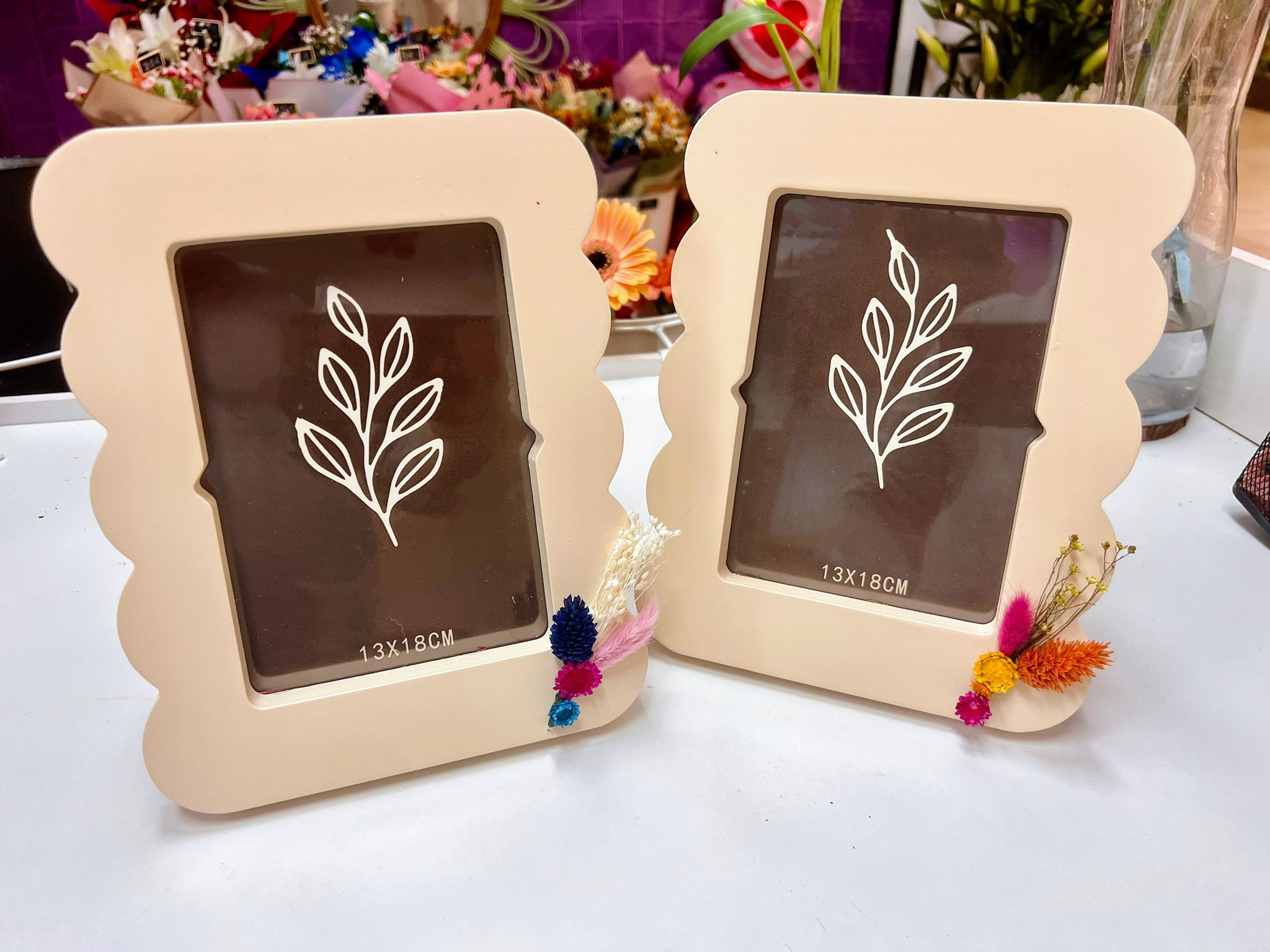 PortaRetratos siluet flor