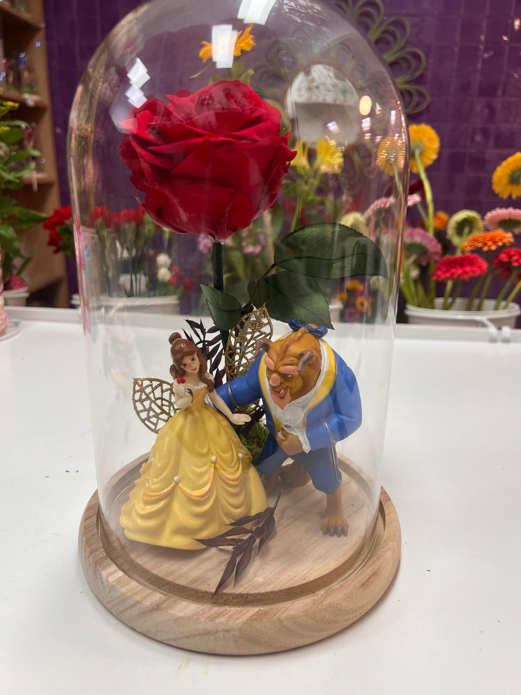 Cúpula Rosa Eterna Personalizada