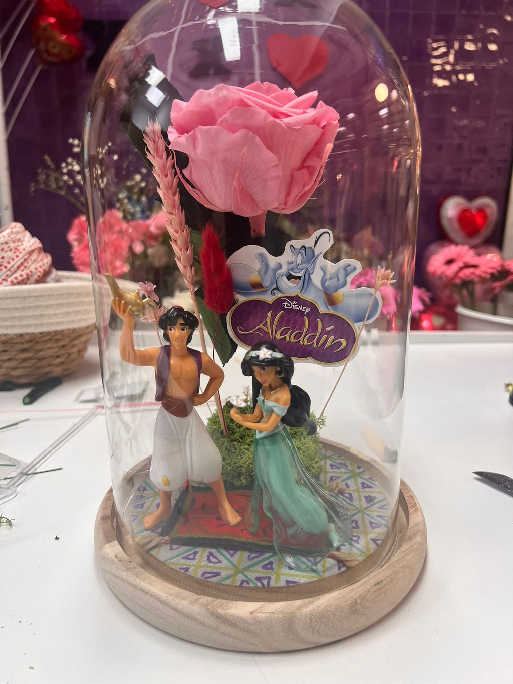 Cúpula Rosa Eterna Personalizada