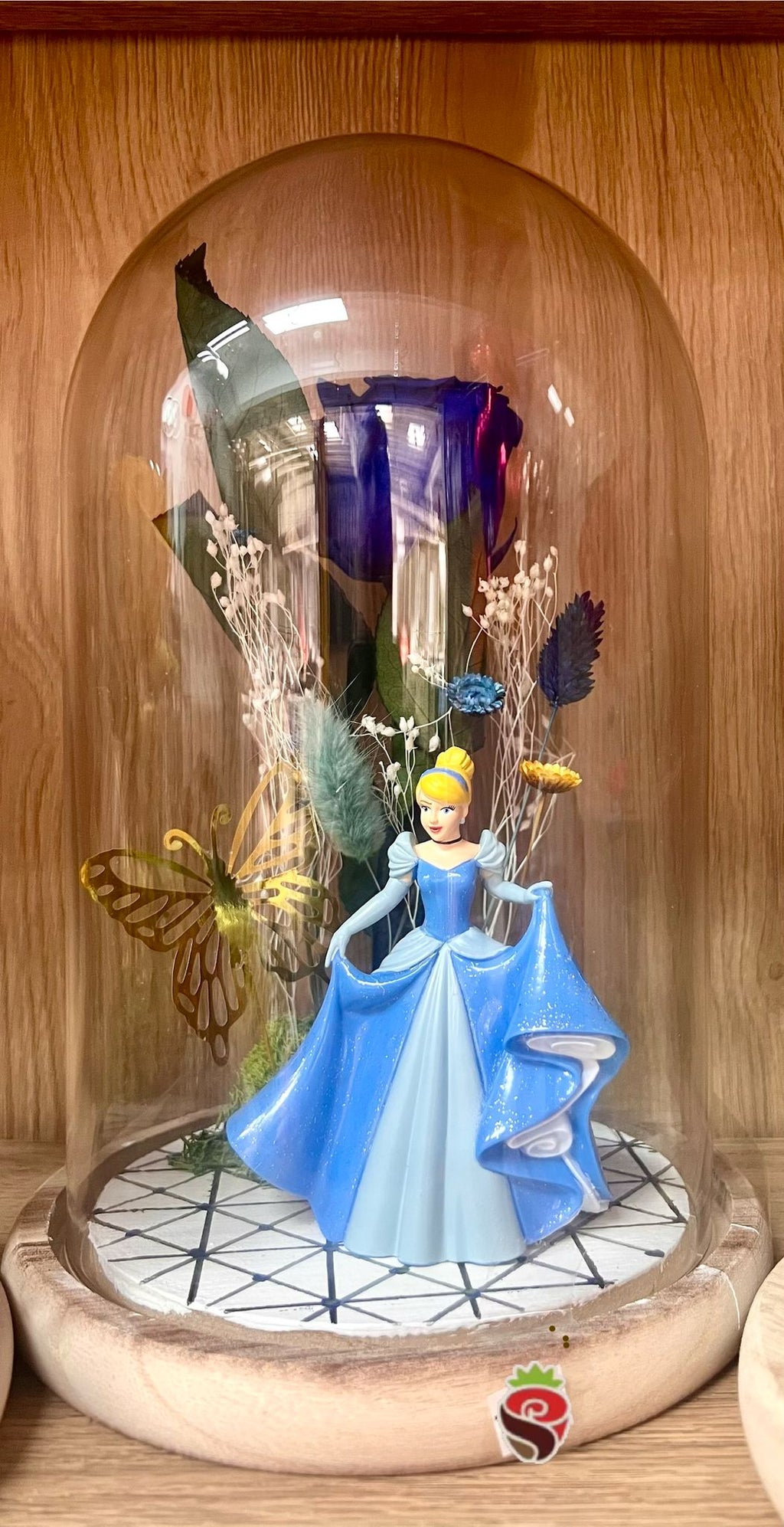 Cúpula Rosa Eterna Personalizada