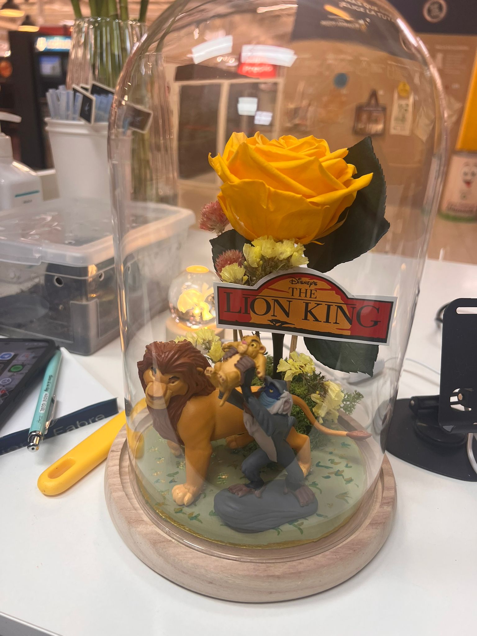 Cúpula Rosa Eterna Personalizada